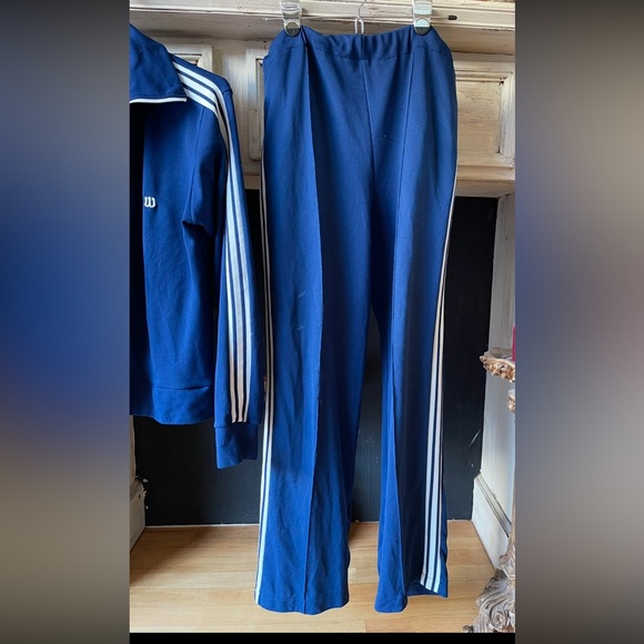 Vintage Sports Retro Athletic Trend 70’s John Gardiner’s Tennis Staff Suit S & M - Picture 6 of 9